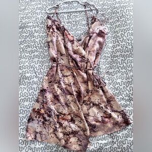 ZARA WRAP AROUND DRESS! 🤍💛🩷
